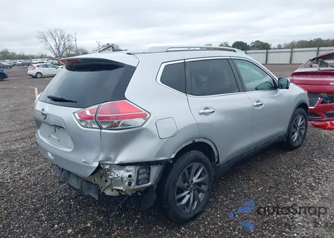 2016 Nissan Rogue Sl z USA, uszkodzony, nr VIN 5N1AT2MT2GC842306